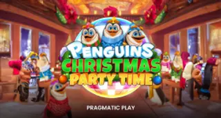 Penguins Christmas Party Time