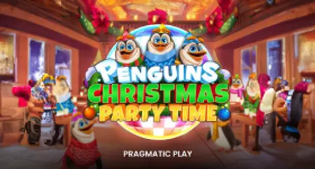 Penguins Christmas Party Time